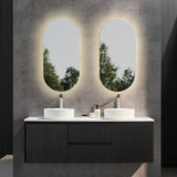 Brindabella Wall Hung Vanity (Middle Drawers) 1500mm (Single/Double Bowl) (Matte Black)