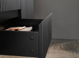 Brindabella Wall Hung Vanity (Middle Drawers) 1500mm (Single/Double Bowl) (Matte Black)