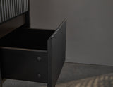Brindabella Wall Hung PVC Cabinet 1500mm (Single/Double Bowl) (Matte Black)