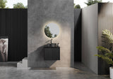 Brindabella Wall Hung PVC Cabinet 600mm (Matte Black)
