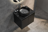 Brindabella Wall Hung PVC Cabinet 600mm (Matte Black)