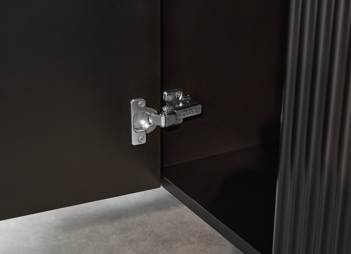 Brindabella Wall Hung PVC Cabinet 600mm (Matte Black)