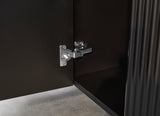 Brindabella Wall Hung PVC Cabinet 600mm (Matte Black)