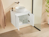 Brindabella Wall Hung PVC Cabinet 600mm (Matte White)