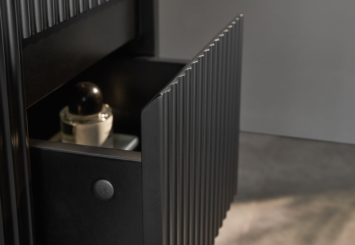 Brindabella Wall Hung PVC Cabinet 750mm (Matte Black)