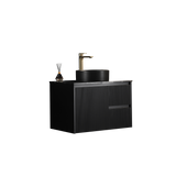Brindabella Wall Hung PVC Cabinet 750mm (Matte Black)