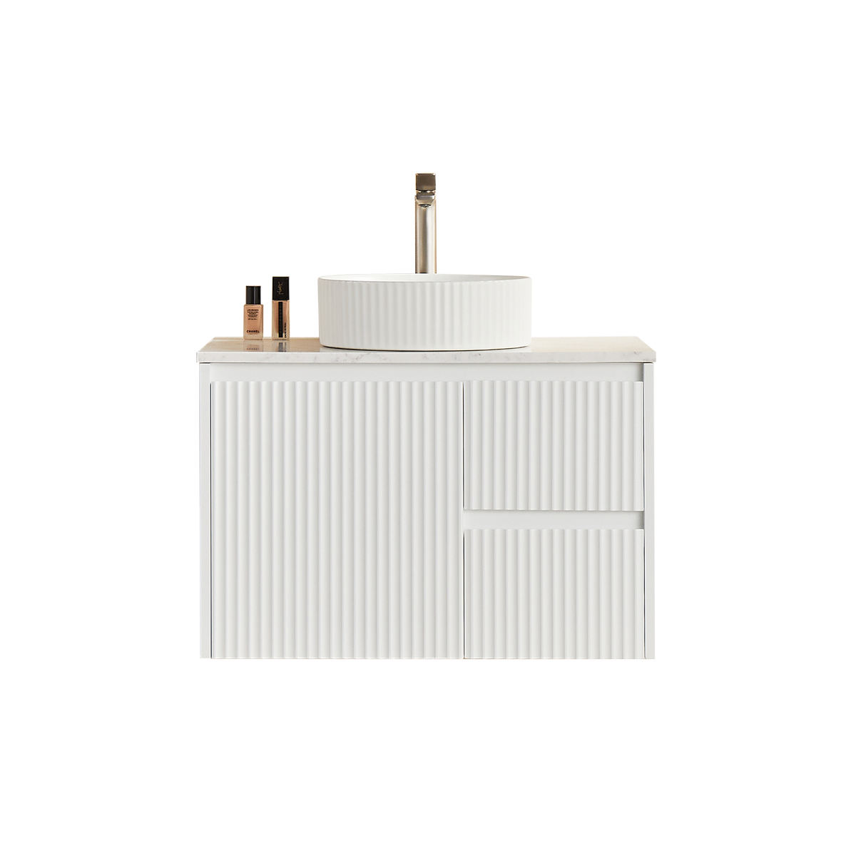 Brindabella Wall Hung PVC Cabinet 750mm (Matte White)