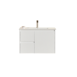 Brindabella Wall Hung PVC Cabinet 750mm (Matte White)