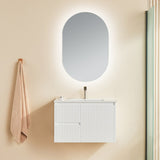 Brindabella Wall Hung PVC Cabinet 750mm (Matte White)