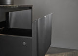 Brindabella Wall Hung PVC Cabinet 900mm (Matte Black)