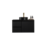Brindabella Wall Hung PVC Cabinet 900mm (Matte Black)