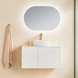 Brindabella Wall Hung PVC Cabinet 900mm (Matte White)