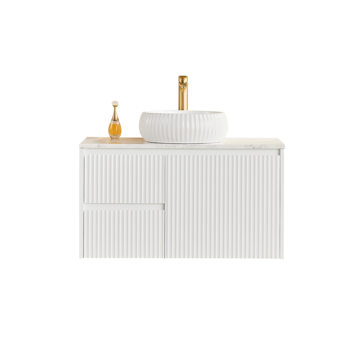 Brindabella Wall Hung PVC Cabinet 900mm (Matte White)