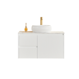 Brindabella Wall Hung PVC Cabinet 900mm (Matte White)