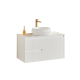 Brindabella Wall Hung PVC Cabinet 900mm (Matte White)