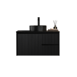 Brindabella Wall Hung PVC Cabinet 900mm (Matte Black)