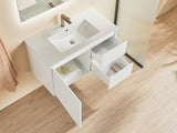 Brindabella Wall Hung PVC Cabinet 900mm (Matte White)