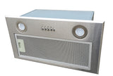 Concealed Black Rangehood - 700mm