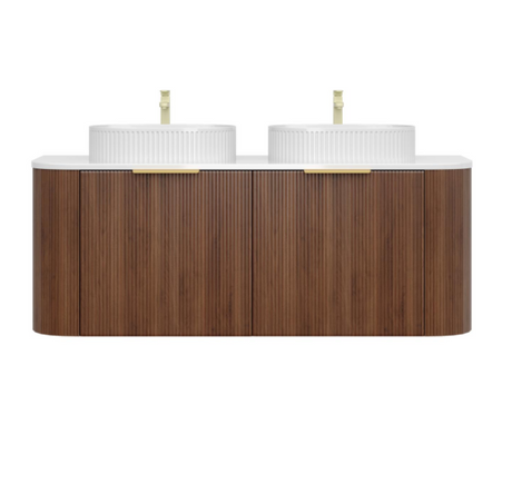 CETO ARTIS-S Wall Hung Vanity Walnut 