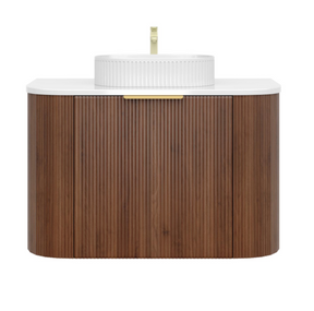 CETO ARTIS-S Wall Hung Vanity Walnut 