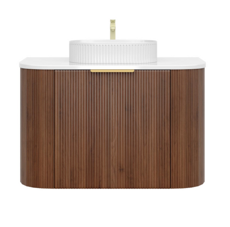 CETO ARTIS-S Wall Hung Vanity Walnut 