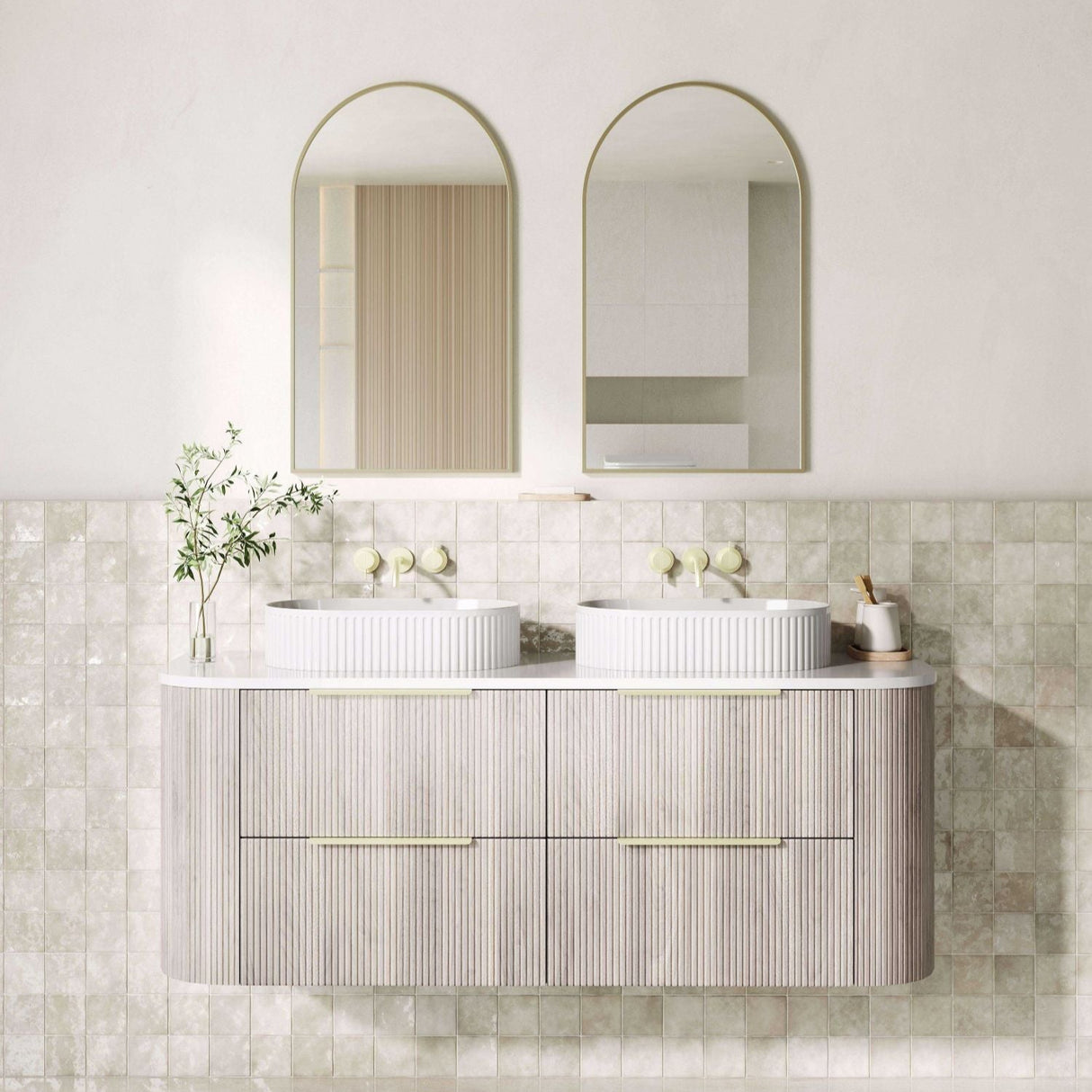 CETO ARTIS Wall Hung Vanity Classic Oak (All Sizes)
