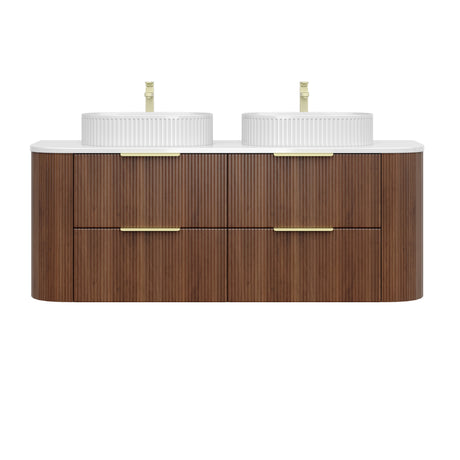 CETO ARTIS Wall Hung Vanity Walnut (All Sizes)