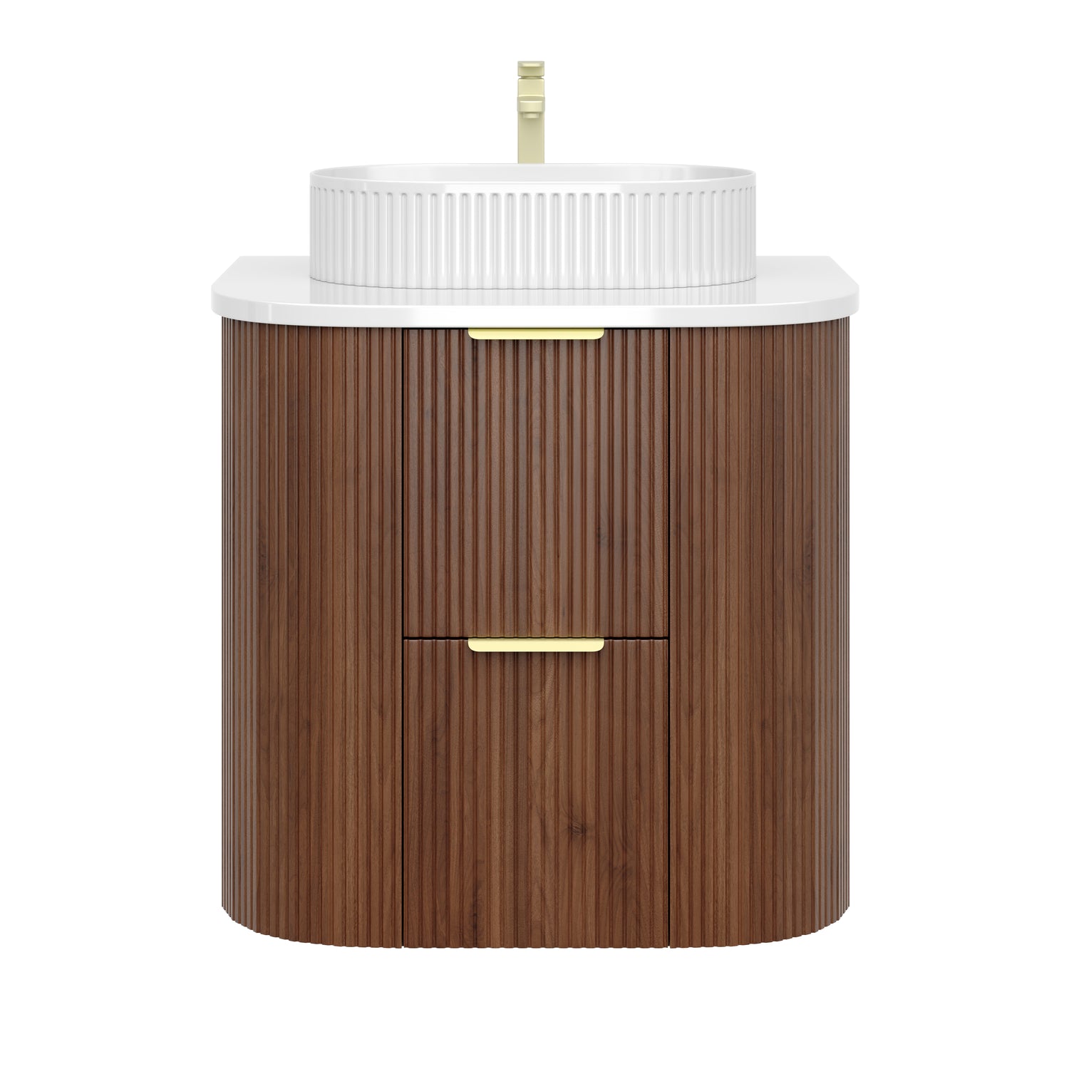 CETO ARTIS Wall Hung Vanity Walnut (All Sizes)