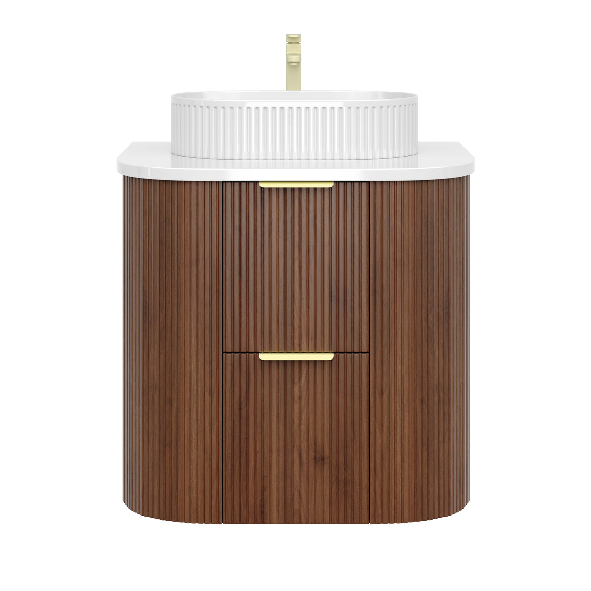 CETO ARTIS Wall Hung Vanity Walnut (All Sizes)