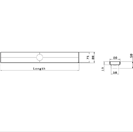 CFG Builders Shower Grate  1200mm