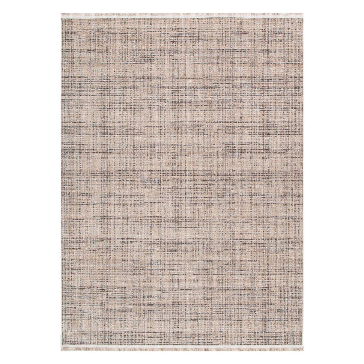 Cherie Distressed Look Beige Grey Rug - CH03