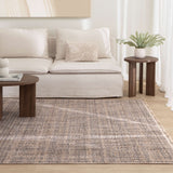 Cherie Distressed Lines Beige Grey Rug - CH05