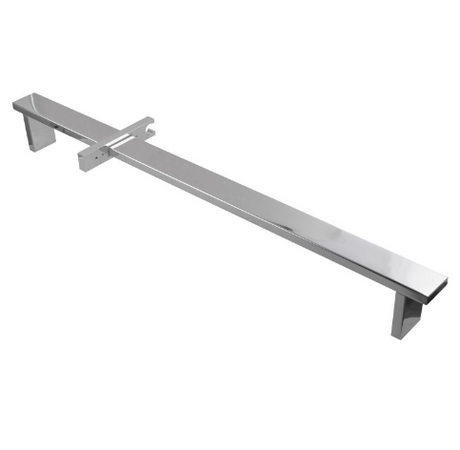 AQU Shower Rail Without Handheld Shower - Chrome