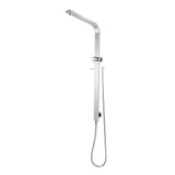 200mm Square Chrome Shower Station Top Inlet