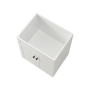 LUKKA Harold Federation Free Standing Cabinet Matte White 600mm