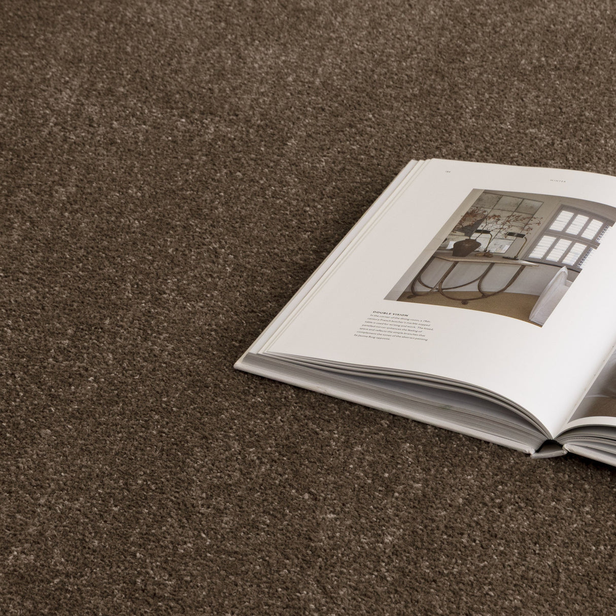 Nessa Brown Jellybean Rug (N800)