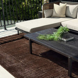 Harbour Chocolate Brown Indoor Outdoor Rug