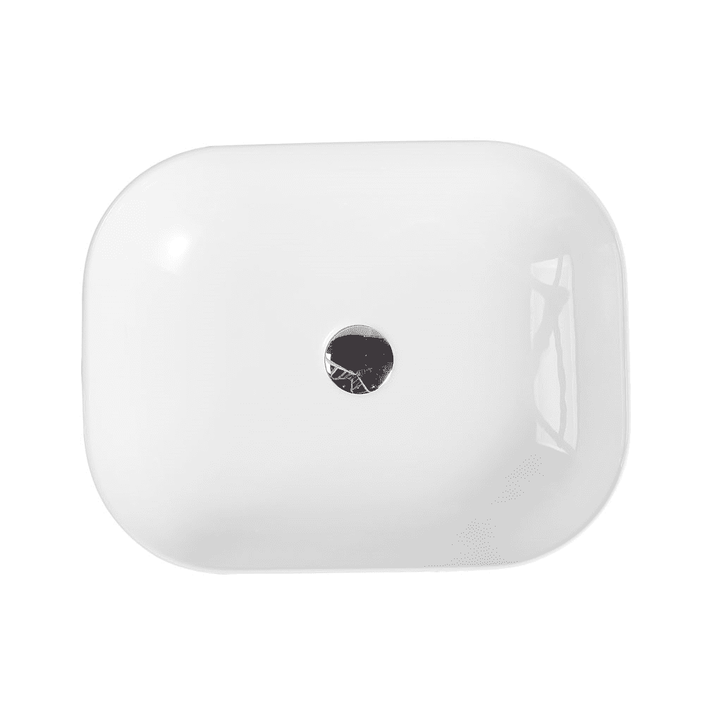 CHUR 43 Above Counter Round-edged Square Basin