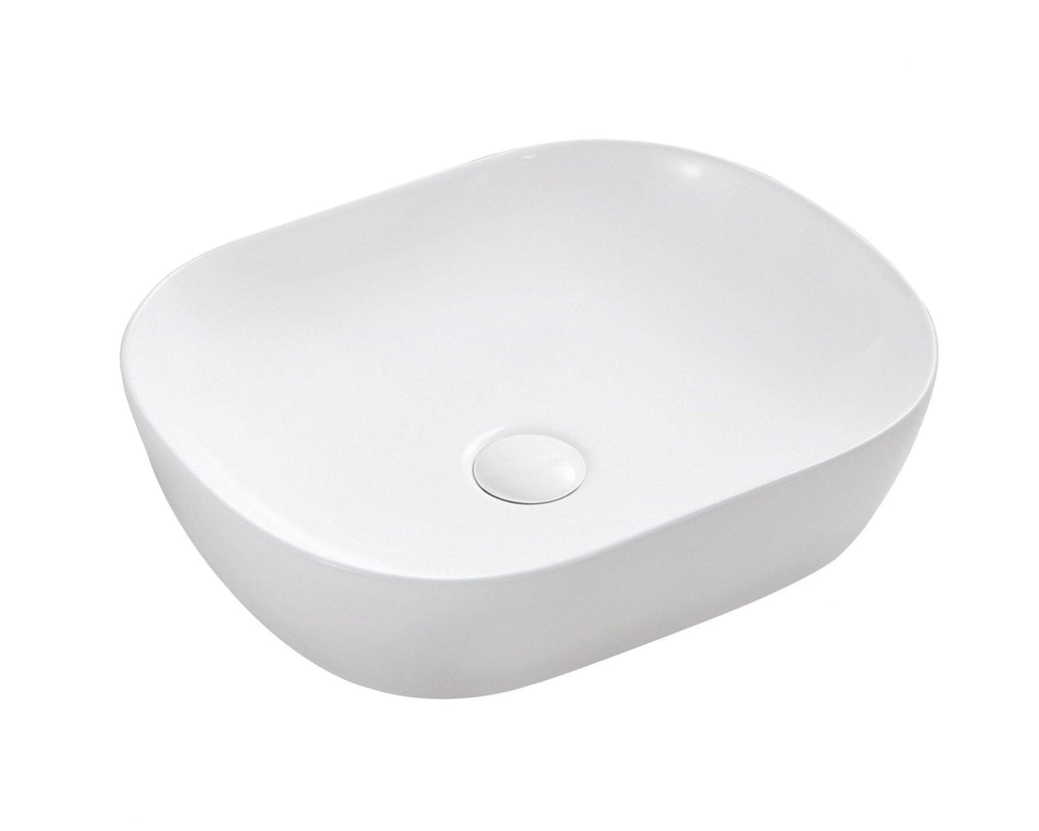 CHUR 43 Above Counter Round-edged Square Basin
