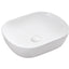 CHUR 43 Above Counter Round-edged Square Basin