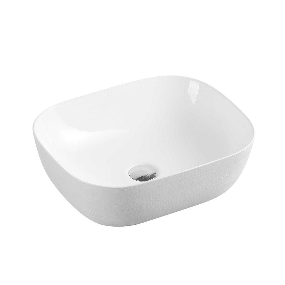 CHUR 43 Above Counter Round-edged Square Basin