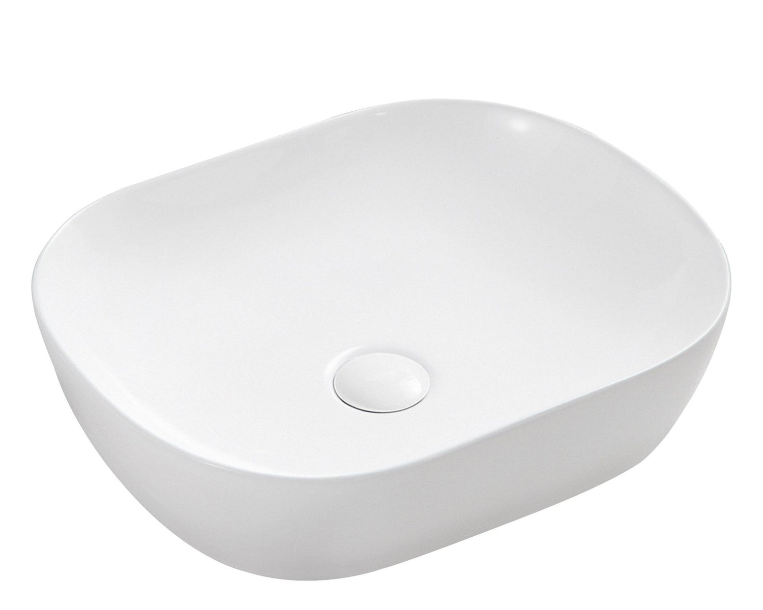 CHUR 46 Above Counter Round-edged Square Basin