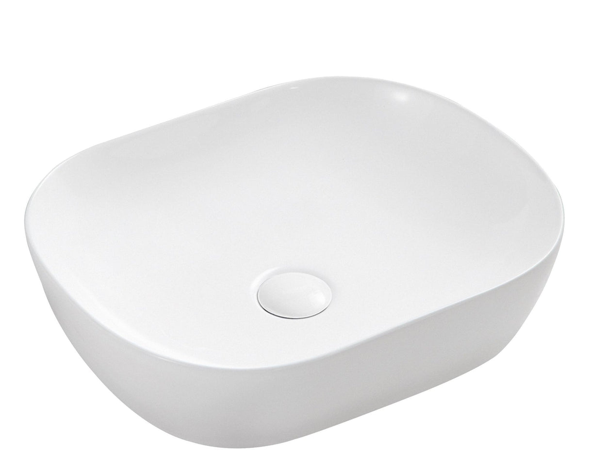 CHUR 46 Above Counter Round-edged Square Basin