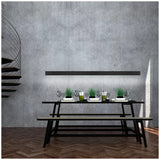 CLIMENE-3 LED Pendant Light (1200/ 1800/ 2400 mm)
