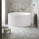 Como Freestanding Bathtub with Overflow/Non-Overflow (Matte White) (1300mm)