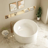 COLE Freestanding Acrylic Bathtub with Overflow/Non-Overflow - Gloss White (1400mm)