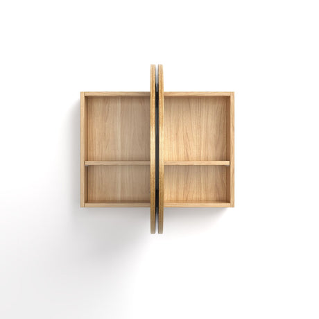 COOGEE Shaving Cabinet 900mm Woodland Oak with Optional USB LED