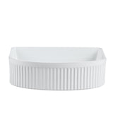 CORA 40 Above Counter Fluted Arch Basin