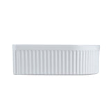 CORA 40 Above Counter Fluted Arch Basin