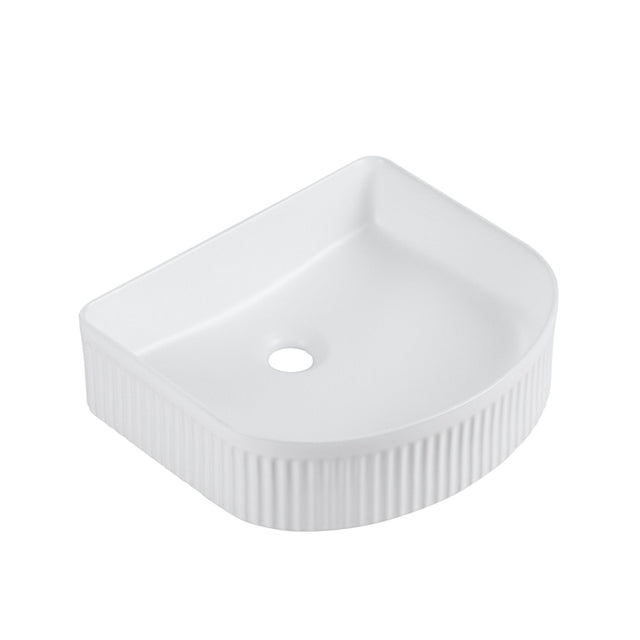 CORA 40 Above Counter Fluted Arch Basin